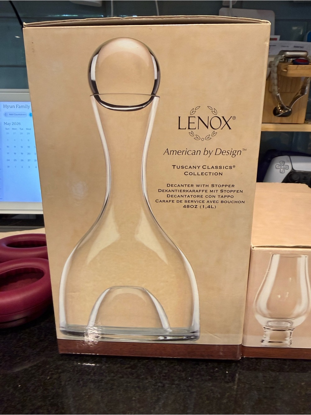 LENOX ‘Tuscany Classics’ Decanter with Stopper, NIB
